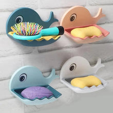 Load image into Gallery viewer, Unique Design Leaf Shape Soap Box Drain Soap Holder Box Bathroom Accessories Toilet Laundry Soap Box Bathroom Supplies Tray Gadgets