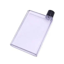 Load image into Gallery viewer, Unique Design Portable Book Paper Cup Botlte Flat Water Bottle Clear Paper Pad Water Bottle Flat Drinks Kettle Notebook Drink Bottle for Water