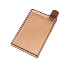 Load image into Gallery viewer, Unique Design Portable Book Paper Cup Botlte Flat Water Bottle Clear Paper Pad Water Bottle Flat Drinks Kettle Notebook Drink Bottle for Water