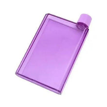 Load image into Gallery viewer, Unique Design Portable Book Paper Cup Botlte Flat Water Bottle Clear Paper Pad Water Bottle Flat Drinks Kettle Notebook Drink Bottle for Water