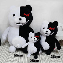 Load image into Gallery viewer, Unique Design Super Danganronpa 2 Monokuma Black & White Bear Plush Toy Soft Stuffed Animal Dolls Birthday Gift for Children