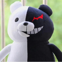 Load image into Gallery viewer, Unique Design Super Danganronpa 2 Monokuma Black & White Bear Plush Toy Soft Stuffed Animal Dolls Birthday Gift for Children
