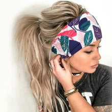 Load image into Gallery viewer, Unique Design Women's Summer Hair Bands Print Headband Stylish Cross Turban Bandanas Hair Accessories Headwrap Headwear Gift