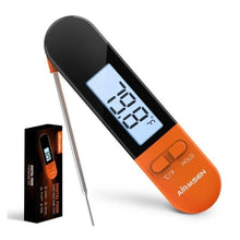Load image into Gallery viewer, Unique Food Kitchen Digital Meat Thermometer BBQ Instant Read Food Thermometer Waterproof With Backlight And Magnet For Kitchen Cooking Grilling BBQ Backing Liquids Oil Waterproof Kitchen Thermometer For Cooking Tools