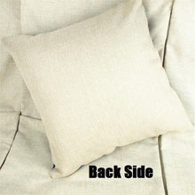 Load image into Gallery viewer, Unique Style Throw Pillow Cover Robot pattern Polyester Linen Cushion cover Decoration For Home House Party Chair Sofa Gift Cute Adorable Cartoon Robot Waving with Robotic Dog Friend Throw Pillow Cover Case Decorative Cushion For Couch Bed