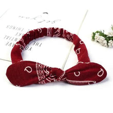 Load image into Gallery viewer, Unique Style Women's Soft Solid Print Headbands Vintage Cross Knot Elastic Hairbands Bandanas Girls Hair Bands Hair Accessories