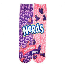 Load image into Gallery viewer, Unisex 3D Print Funny Art Socks Cotton for Lovers with Painting and Snacks Funny Socks Long Kawaii Cute and Cool Gifts for Men And Women