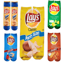 Load image into Gallery viewer, Unisex 3D Print Funny Art Socks Cotton for Lovers with Painting and Snacks Funny Socks Long Kawaii Cute and Cool Gifts for Men And Women