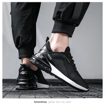 Load image into Gallery viewer, Unisex Air Cushion Running Shoes Mens Sneakers Breathable Light Sports Shoes Training Jogging Arch Support Tennis Shoe Breathable Air Cushion Sneakers For Gym Workout