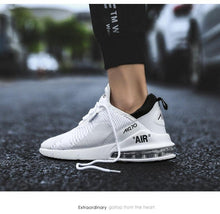 Load image into Gallery viewer, Unisex Air Cushion Running Shoes Mens Sneakers Breathable Light Sports Shoes Training Jogging Arch Support Tennis Shoe Breathable Air Cushion Sneakers For Gym Workout
