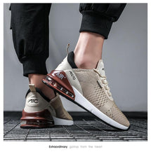 Load image into Gallery viewer, Unisex Air Cushion Running Shoes Mens Sneakers Breathable Light Sports Shoes Training Jogging Arch Support Tennis Shoe Breathable Air Cushion Sneakers For Gym Workout