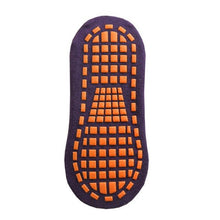 Load image into Gallery viewer, Unisex Anti-Slip Sock Trampoline Sock Cotton Breathable Short Socks Elasticity Yoga Pilates Hospital Socks Cushioned Sole Grip Socks for Kids And Adults