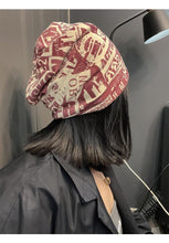 Load image into Gallery viewer, Unisex Beanie Hats Autumn Comfortable Cotton Hat Men Retro Knitted Hat Women Balaclava Sports Kerchief Bobble Hat Spring Knit Slouchy Lightweight Knit Hat Slouch Cap Casual Box Skellies Beanies Thin Bonnet Cap Autumn Casual Beanies Hat