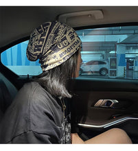 Load image into Gallery viewer, Unisex Beanie Hats Autumn Comfortable Cotton Hat Men Retro Knitted Hat Women Balaclava Sports Kerchief Bobble Hat Spring Knit Slouchy Lightweight Knit Hat Slouch Cap Casual Box Skellies Beanies Thin Bonnet Cap Autumn Casual Beanies Hat