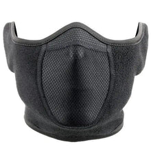 Load image into Gallery viewer, Unisex Breathable Black Half Ski Windproof Sport Mask Face Cover Ear Warmer For Winter Weather Men Running Thermal Masks Scarf Snowboard Ski Mask Neck Warmer