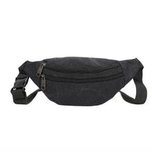 Load image into Gallery viewer, Unisex Casual Canvas Waist Bag Functional Comfortable Waist Bag Classic Waterproof Cross Body Traveling Bag