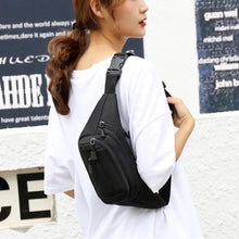 Load image into Gallery viewer, Unisex Casual Crossbody Women Waist Bag Retro Design Large Capacity Canvas Travel Adjustable Phone Bag Fanny Hip Bags Hands-Free Wallets Waist Pack