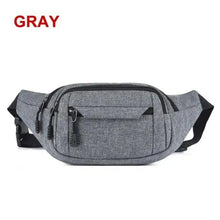 Load image into Gallery viewer, Unisex Casual Crossbody Women Waist Bag Retro Design Large Capacity Canvas Travel Adjustable Phone Bag Fanny Hip Bags Hands-Free Wallets Waist Pack