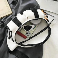 Load image into Gallery viewer, Unisex Casual Stylish Zipper Fanny Black Waist Bag Comfortable Travel Cross Body Bag Large Capacity Bags