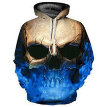 Load image into Gallery viewer, Unisex Characters Skull 3D Printed Hoodies