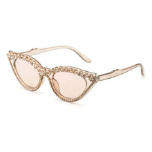 Load image into Gallery viewer, Unisex Elegant Diamond Shape Rimless Sunglasses Vintage Sun Glasses Cute Designs Excellent Gift For Summer
