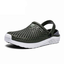 Load image into Gallery viewer, Unisex Fashion Beach Sandals Thick Sole Slipper Waterproof Anti-Slip Sandals Flip Flops Breathable Uppers Quick-Drying Garden Sandals Beach Slippers Slip On Clogs