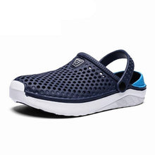 Load image into Gallery viewer, Unisex Fashion Beach Sandals Thick Sole Slipper Waterproof Anti-Slip Sandals Flip Flops Breathable Uppers Quick-Drying Garden Sandals Beach Slippers Slip On Clogs