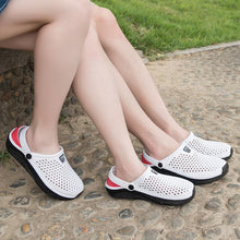 Load image into Gallery viewer, Unisex Fashion Beach Sandals Thick Sole Slipper Waterproof Anti-Slip Sandals Flip Flops Breathable Uppers Quick-Drying Garden Sandals Beach Slippers Slip On Clogs