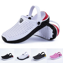 Load image into Gallery viewer, Unisex Fashion Beach Sandals Thick Sole Slipper Waterproof Anti-Slip Sandals Flip Flops Summer Breathable Mesh Sandals Beach Footwear Anti-Slip Slippers Quick Drying Sandals