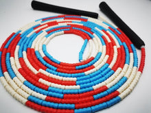 Load image into Gallery viewer, Unisex Group Team Long Jump Skip Rope School Kids PVC Beaded Jump Rope For Skipping Rope Ultra-Lightweight And Adjustable Length Portable Design Secure Non-Slip Grip Training Rope 10m 7m 5m