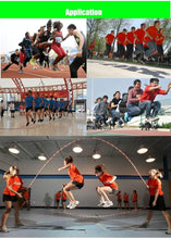 Load image into Gallery viewer, Unisex Group Team Long Jump Skip Rope School Kids PVC Beaded Jump Rope For Skipping Rope Ultra-Lightweight And Adjustable Length Portable Design Secure Non-Slip Grip Training Rope 10m 7m 5m