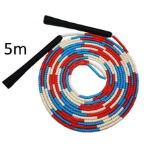 Load image into Gallery viewer, Unisex Group Team Long Jump Skip Rope School Kids PVC Beaded Jump Rope For Skipping Rope Ultra-Lightweight And Adjustable Length Portable Design Secure Non-Slip Grip Training Rope 10m 7m 5m