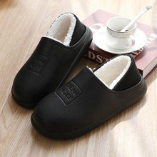 Load image into Gallery viewer, Unisex Home Winter Clogs Indoor Fur Warm Slippers For Women New Fashion Footwear Winter Slippers Home House Shoes Warm Plush Fleece Lining Garden Clogs Outdoor Indoor Clogs