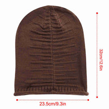 Load image into Gallery viewer, Unisex Knit Beanie Slouchy Baggy Hat