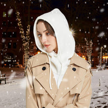 Load image into Gallery viewer, Unisex Knit Scarf Hood Hat Winter Women Cashmere Beanie Bonnet Lady Wool Neck Protect Balaclava Skellies Men Hooded Fashion Balaclava Shawl Women Winter Hat Soft Knitted Hooded Neck Collar Cap Beanie Hat Warm Scarf Unisex Bonnet Hooded Sc