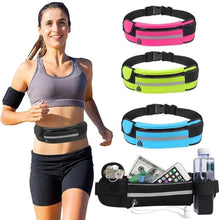 Load image into Gallery viewer, Unisex Lightweight Sport Pouch Classic Ultra-Thin Waterproof Mini Fanny Pack Unique Design Runners Jogging Pocket Belt