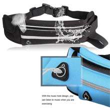 Load image into Gallery viewer, Unisex Lightweight Sport Pouch Classic Ultra-Thin Waterproof Mini Fanny Pack Unique Design Runners Jogging Pocket Belt