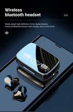Load image into Gallery viewer, Unisex Lightweight Wireless Headphones Bluetooth 5.1 Headphones Waterproof Sport Earphone Headset Bluetooth Earpiece Sports Headphones Wireless Wearable Music Player Sweatproof Workout Portable Headphones LED Smart Screen Display Design