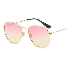 Load image into Gallery viewer, Unisex Luxury Summer Square Men Sunglasses UV400 Sun Glasses Women Metal Frame Glasses Ladies Eyewear