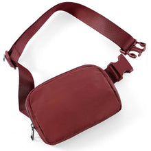Load image into Gallery viewer, Unisex Mini Belt Bag with Adjustable Straps Small Belt Bag