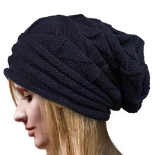 Load image into Gallery viewer, Unisex Oversized Knitted Baggy Beanie