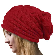 Load image into Gallery viewer, Unisex Oversized Knitted Baggy Beanie