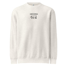 Load image into Gallery viewer, Caes Gordo premium crew neck sweatshirt