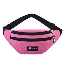Load image into Gallery viewer, Unisex Retro Fanny Pack Unique Design Waist Bag Adjustable Belt Waterproof Travel Bag Sports Chest Bag