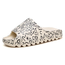 Load image into Gallery viewer, Unisex Slippers For Boy Girl Home Summer Women Home Flip Flops Soft Bottom Unisex Slides Beach EVA Open Toe Soft Slippers Non-Slip Soft Shower Spa Bath Pool Gym House Indoor Sandals