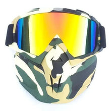 Load image into Gallery viewer, Unisex Snowboard Glasses Snowmobile Skiing Goggles For Men Women Windproof Sunglasses With Detachable Mask