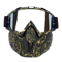 Load image into Gallery viewer, Unisex Snowboard Glasses Snowmobile Skiing Goggles For Men Women Windproof Sunglasses With Detachable Mask
