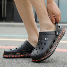 Load image into Gallery viewer, Unisex Summer Casual Sandals Breathable Flats Lightweight Comfortable Slip-on Water Clogs Shoes Slippers Lightweight Beach Outdoor Shoes For Men And Women