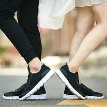 Load image into Gallery viewer, Unisex Summer Sneakers Breathable Casual Shoes Couple Fashion Lace Up Mens Mesh Flats Comfortable Walking Footwear Fashion New Lightweight Casual Sneakers