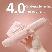 Load image into Gallery viewer, Unisex Thicker Comfortable Slippers For Men And Women Home Bathroom Bath Couple Thick Bottom Home Slippers Soft Sole Slide Sandals Leisure Shower Quick Drying Bathroom Non-Slip Massage Pool Gym House Slipper
